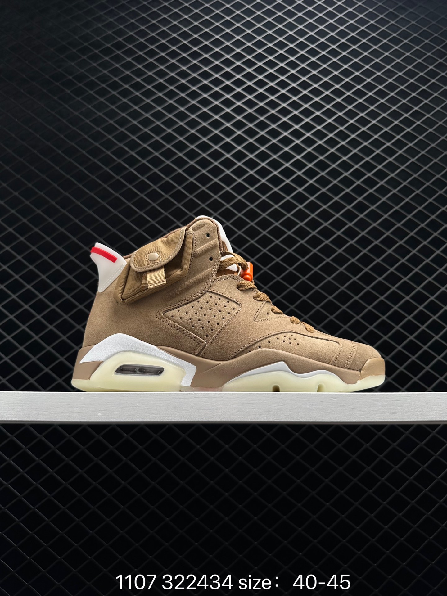 Travis Scott x Air Jordan 6“British Khaki”